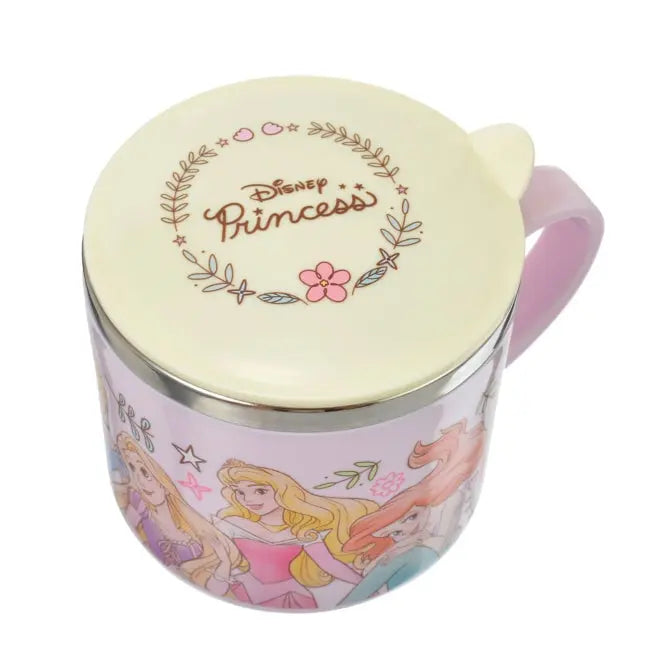 Prinzessin Tasse mit Deckel Pastell Fancy Japan Disney Store