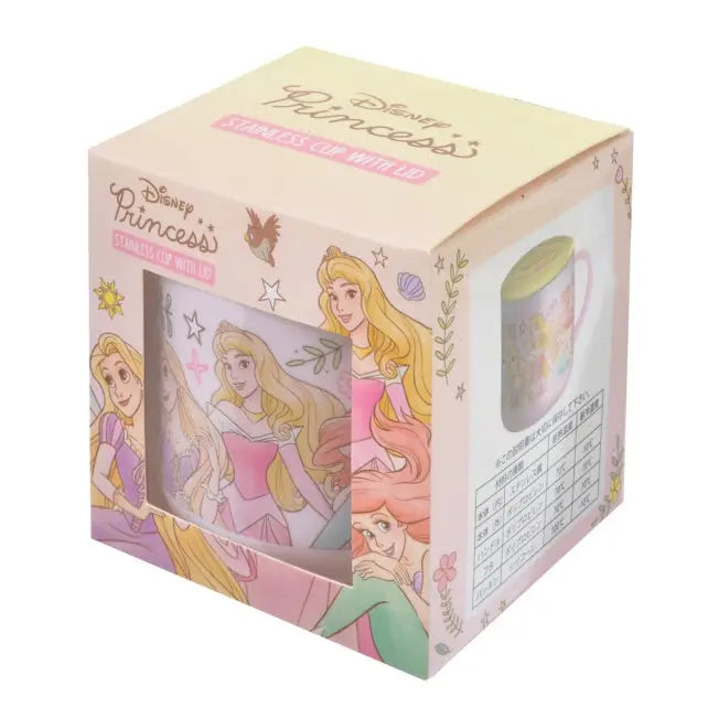 Prinzessin Tasse mit Deckel Pastell Fancy Japan Disney Store