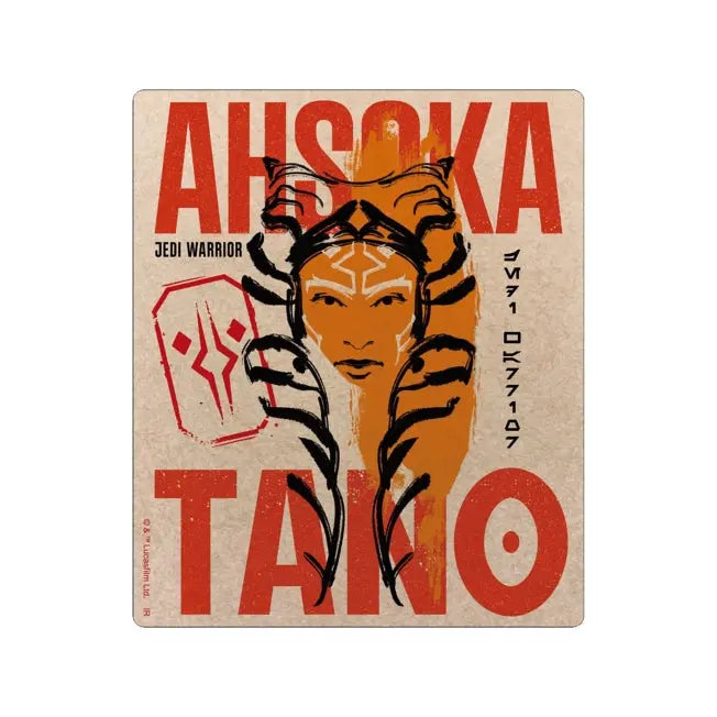 STAR WARS Ahsoka Craft Sticker Japan Disney Store