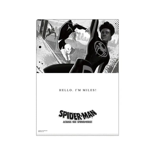 Spider-Man Durch die Spider-Verse Klarsichthülle A Japan Disney Store