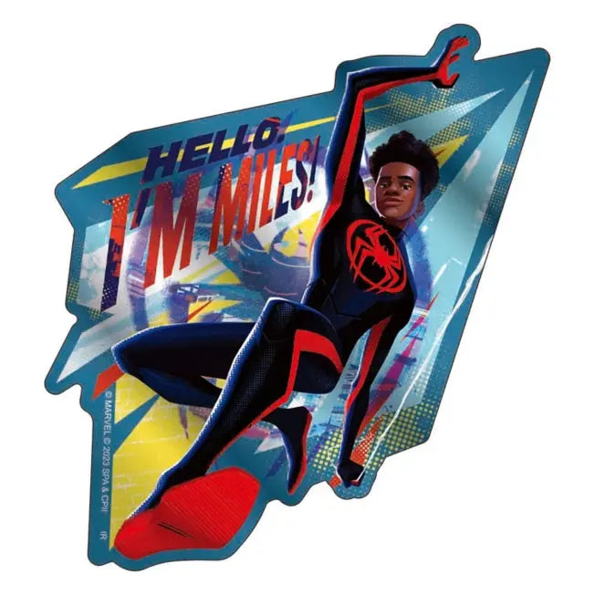 Spider-Man: Across the Spider-Verse Metallic Sticker (Miles Morales) Japan Disney Store