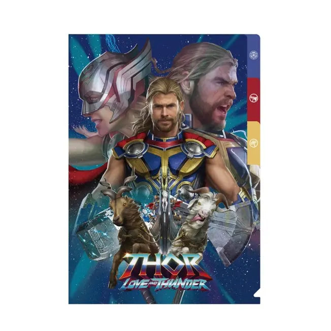 Thor: Liebe & Donner 3-Taschen-Klarsichthülle Japan Disney Store