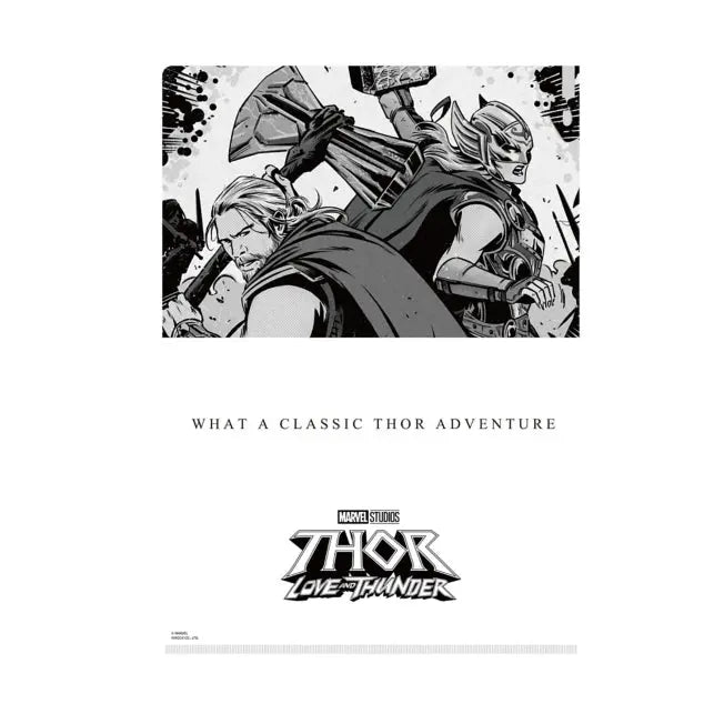 Thor: Liebe & Donner Clear File Japan Disney Store
