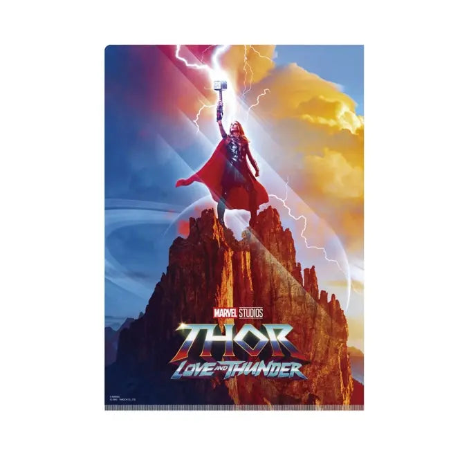 Thor: Liebe & Donner W-Pocket Clear File Japan Disney Store