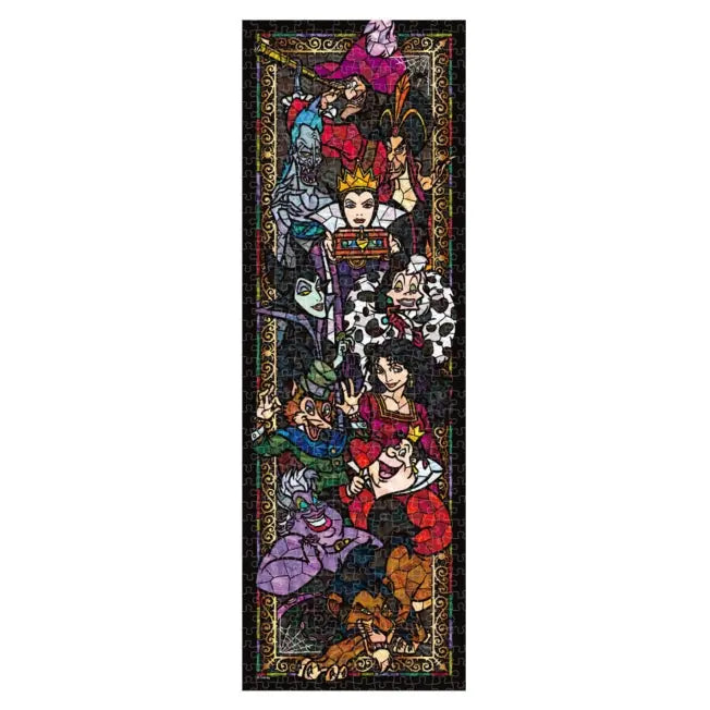 Villains Stained Art Puzzle 456 Teile "Villains Stained Glass" Japan Disney Store