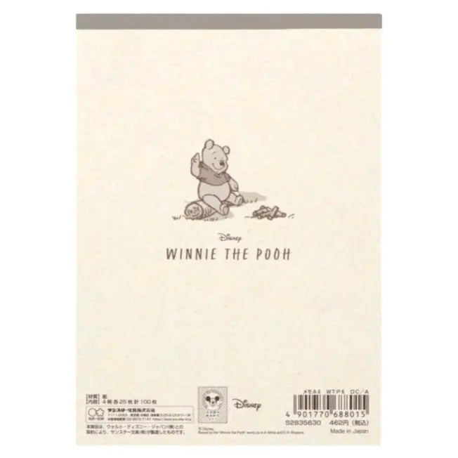 Winnie the Pooh Notizbuch A6 Japan Disney Store
