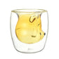 Winnie the Pooh doppelwandiges hitzebeständiges Glasbecher Japan Disney Store