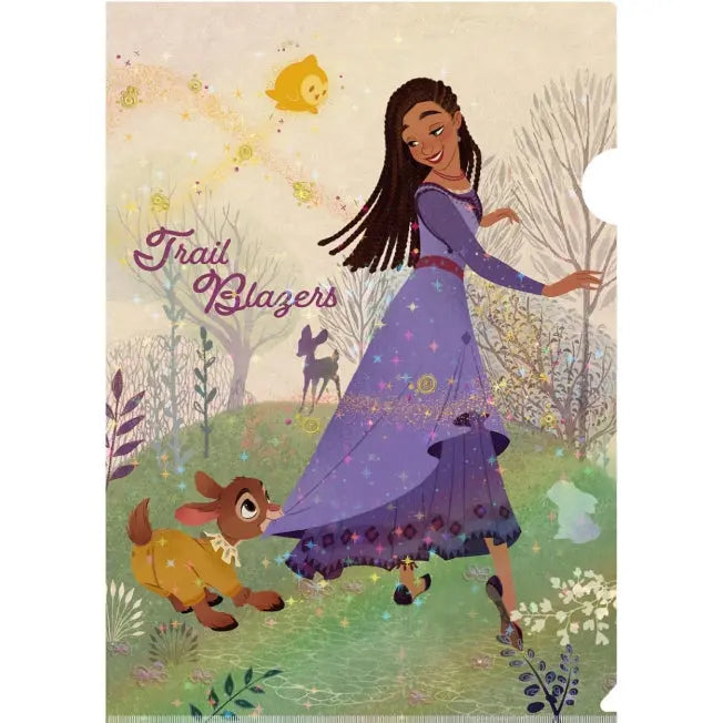 'Wish' Hologramm Klarsichthülle Japan Disney Store