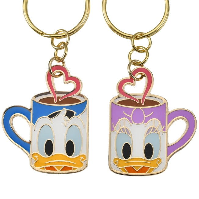 Donald & Daisy Schlüsselanhänger-Paar Japan Disney Store