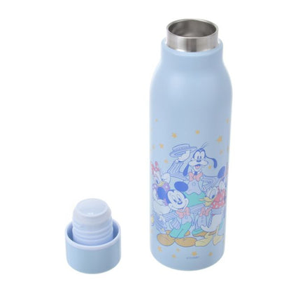 Mickey & Friends Edelstahlflasche mit Sternenmuster Japan Disney Store