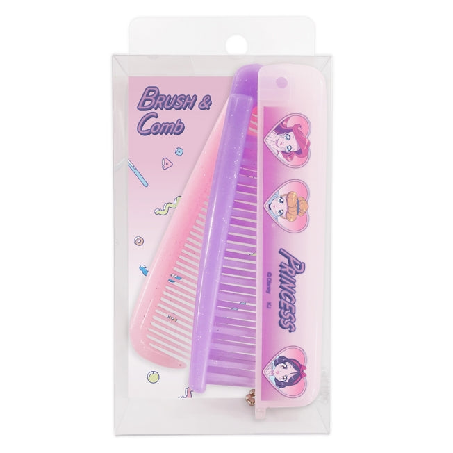 Faltbare Bürste & Kamm / Manga Prinzessin Japan Disney Store