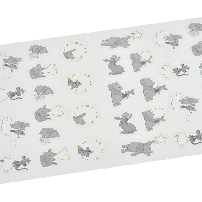 Aufklebersammlung „Pooh & Friends“ für Notizbücher Japan Disney Store