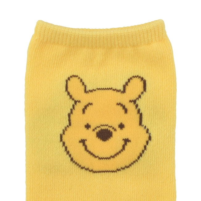 Pu der Bär Gesicht Socken 36-39 Japan Disney Store