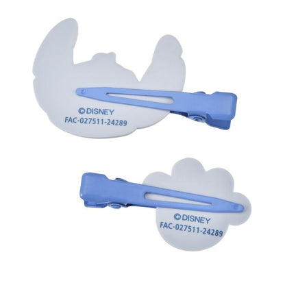 Stitch Haarspangen Set Farbklammern Pfotenabdruck Japan Disney Store
