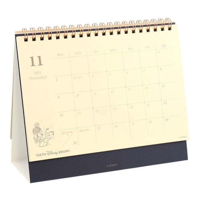 Disney Store - Tischkalender 2025 - Kalender Japan Disney Store