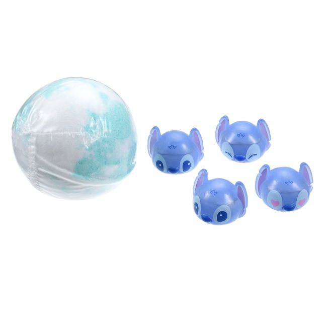 Disney Store - Stitch Geheimnis Badekugel mit Mascot zum Aufleuchten - Badezusatz Japan Disney Store