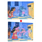 Lilo & Stitch Postkarte Lenticular Japan Disney Store