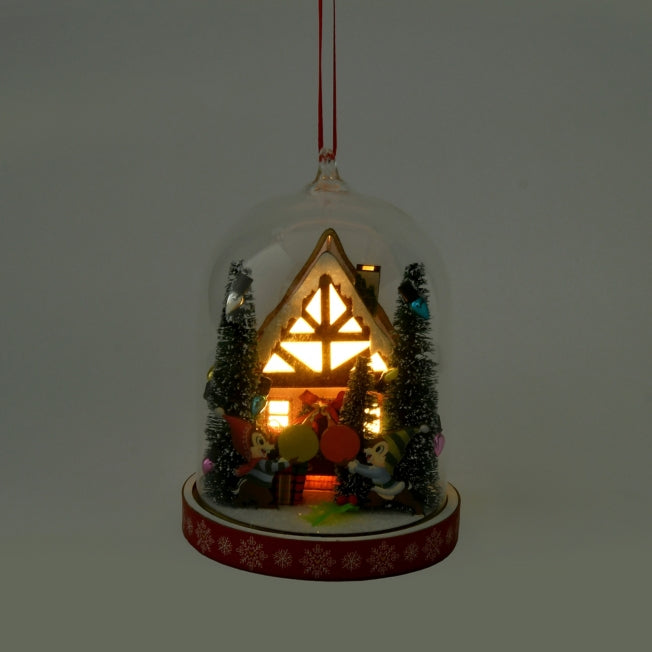 Chip & Dale Ornament mit Beleuchtung Disney Weihnachten Japan Disney Store