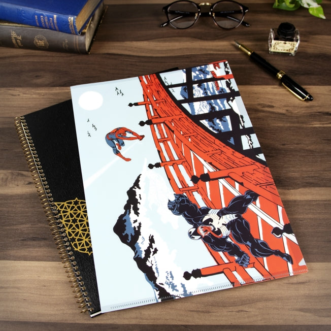 Marvel Spider-Man Clear File Japan Disney Store
