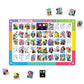 Mickey & Friends Kinderpuzzle Serie mit 49 Teilen "Lass uns mit Mickey und Karuta spielen!" Japan Disney Store