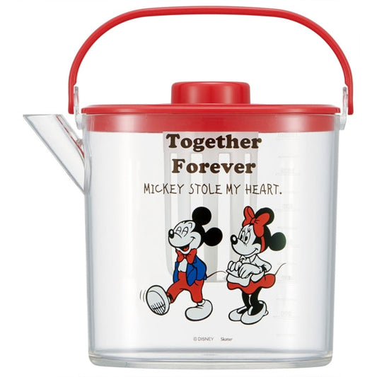 Disney Store - Mickey & Minnie Teesieb mit Eistee-Kanne [1,2L] CM10 - Küchenzubehör Japan Disney Store