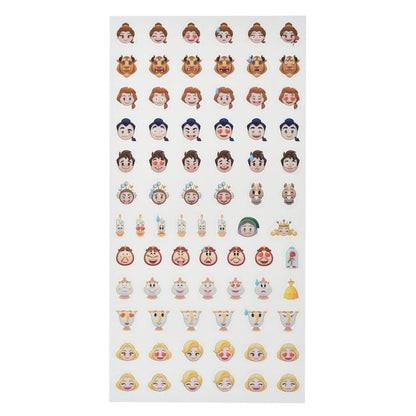 Die Schöne und das Biest Mini-Icon-Aufkleber Japan Disney Store