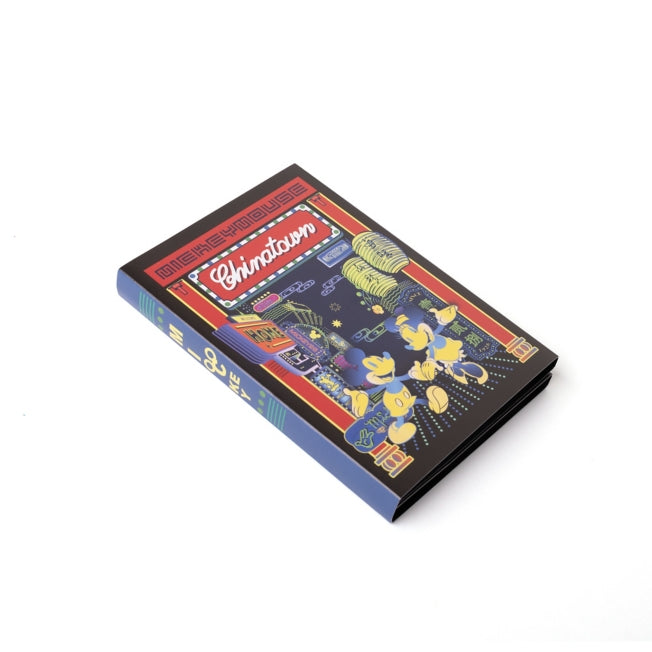 Store - China Town Disney Pata Pata Memo (Neon Mickey Minnie) - Notizbuch Japan Disney Store