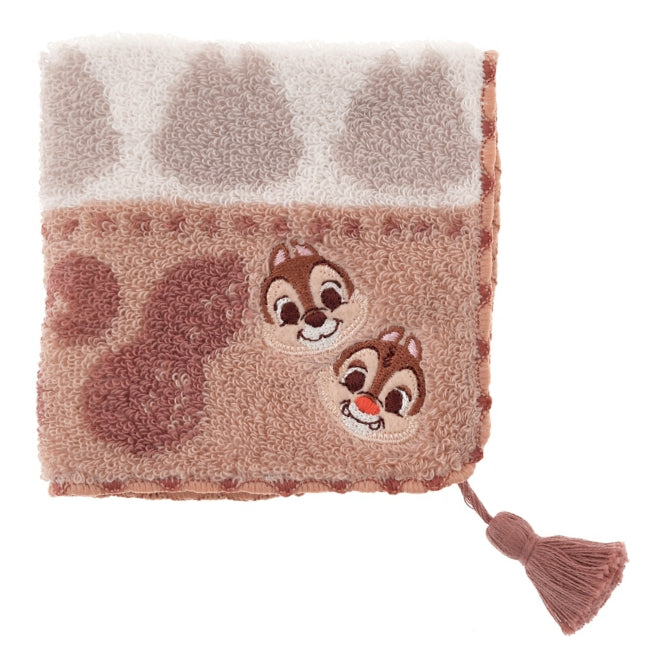Chip & Dale Mini Handtuch mit Quaste Pop Japan Disney Store