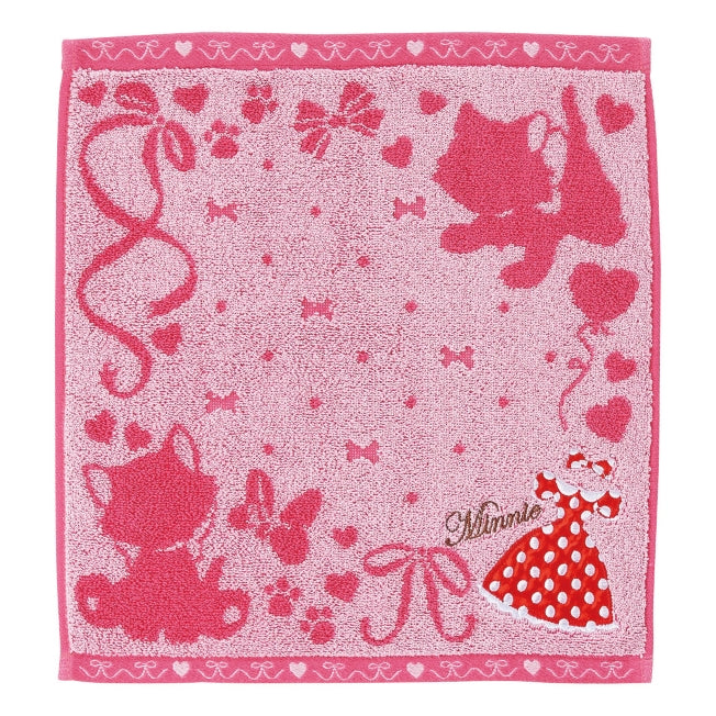 Minnie Maus Waschlappen Rotes Kleid Japan Disney Store