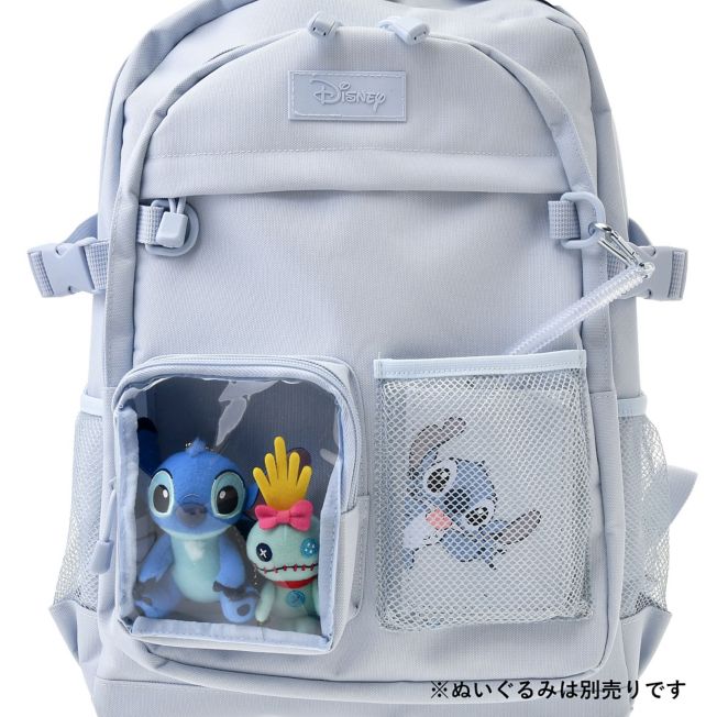 Stitch & Scrump mit Klarsichtfenster und Ausweishülle 22L Life Partner Bag Casual Bag Japan Disney Store