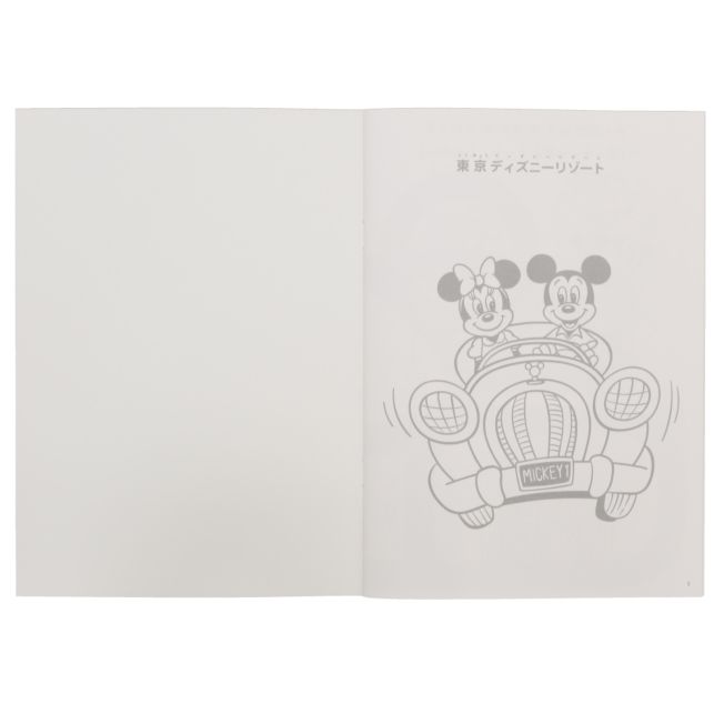 Malbuch Mickey Minnie Kinderbuch Japan Disney Store