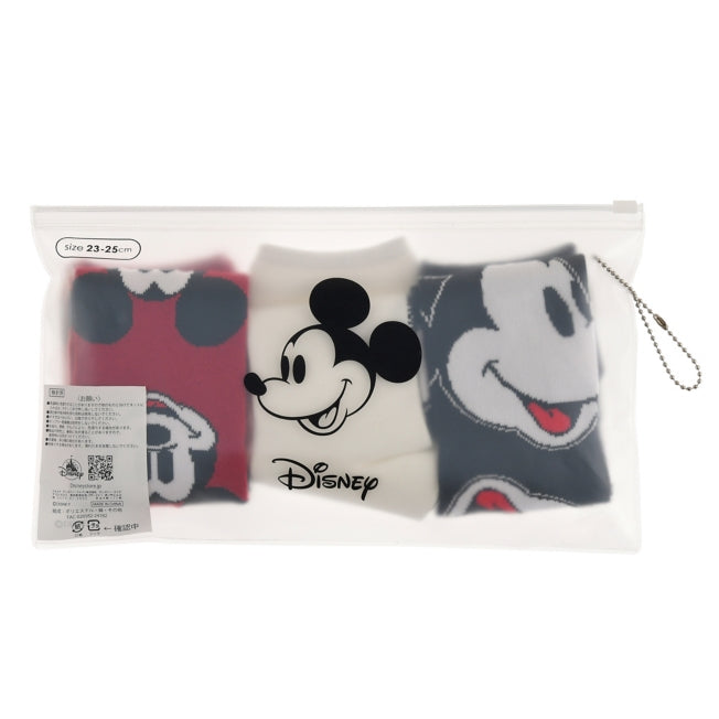 Disney Store - Mickey Socken Set mit Etui 23-25 Magical Label - Socken Japan Disney Store