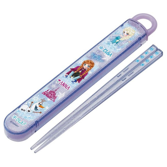 Disney Store - Antibakterielle Geschirrspülmaschinenfeste Essstäbchenbox-Set Frozen x Shoko Nakagawa - Küchenzubehör Japan Disney Store