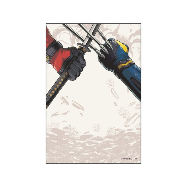 Deadpool & Wolverine Pata Pata Memo Japan Disney Store