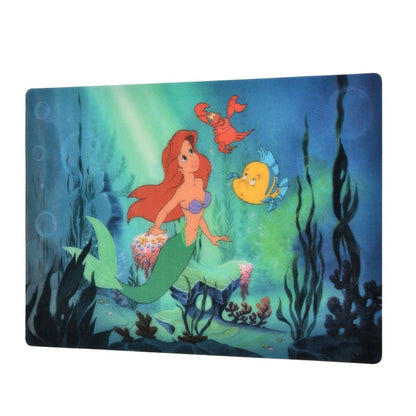 Ariel, Flounder, Sebastian Postkarte Lenticular Japan Disney Store