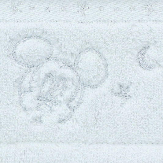 Mickey Mouse Dreaming Moon Weiß - Gästehandtuch