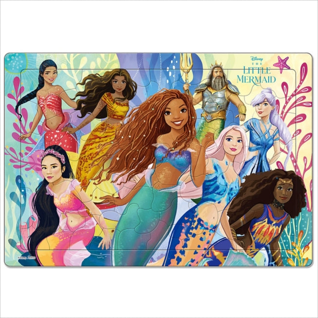 Die kleine Meerjungfrau Kinderpuzzle 80 Teile "Ariel und die wichtige Familie" Japan Disney Store