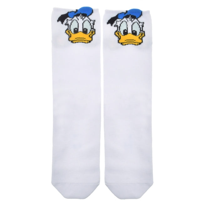 Donald Socken Gesicht & Po Weiß Japan Disney Store