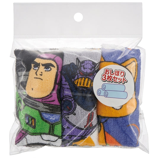 Disney Store - Set of 3 Buzz Lightyear Towels - Bathroom Accessory