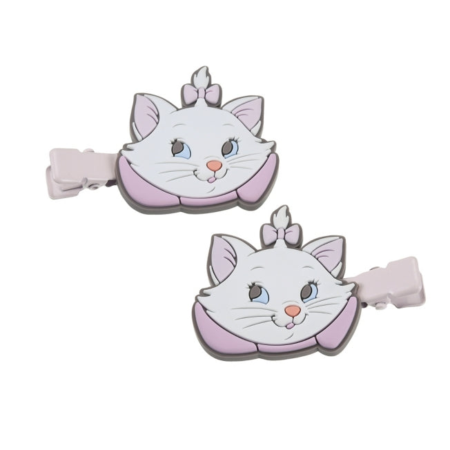 Marie Fashionable Cat Haarspangen Set Farbclips Japan Disney Store