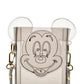 Disney Store - Mickey Flaschenhülle mit Trageriemen Clear Color - Trinkbehälter Japan Disney Store