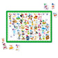 Mickey & Friends Meisterhaftes Kinderpuzzle 46 Teile "Lass uns mit Mickey das Alphabet lernen!" Japan Disney Store
