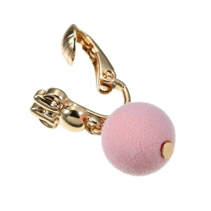 Minnie Ohrring (für ein Ohr) mit Flockenball Japan Disney Store