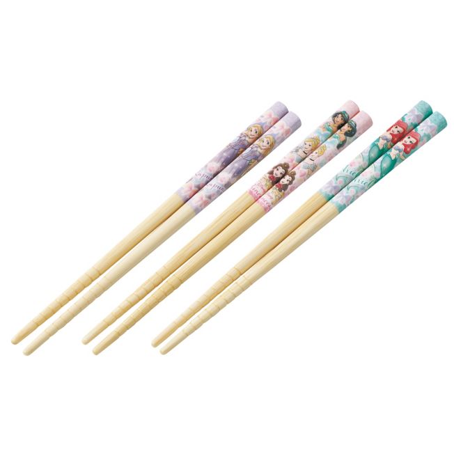 Disney Store - Bambusstäbchen 16,5 cm (3er Pack) Prinzessin 25 - Küchenaccessoire Japan Disney Store