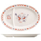 Disney Store - Melamin-Gyoza-Teller Mickey Mouse & Minnie Mouse / MCH3_695131 / Skater - Geschirrplatte Japan Disney Store