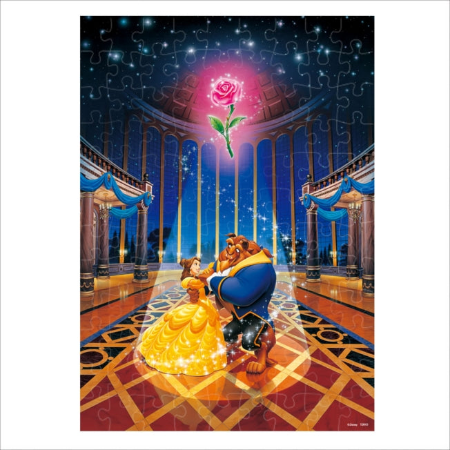 Die Schöne und das Biest leuchtendes 108-teiliges Puzzle "Magic of Love" Japan Disney Store