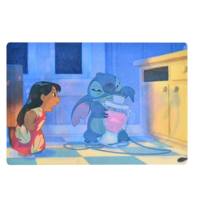Lilo & Stitch Postkarte Lenticular Japan Disney Store