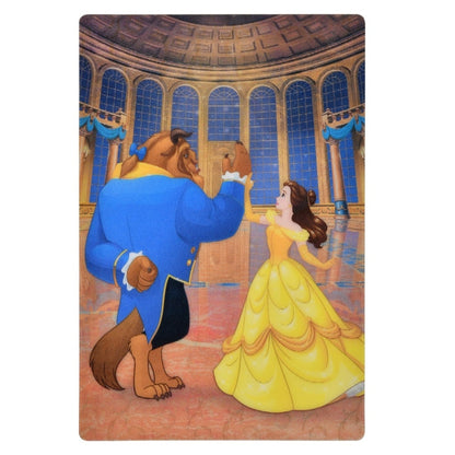 Die Schöne und das Biest Lenticular Postkarte Japan Disney Store