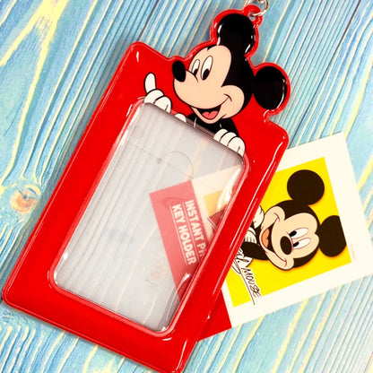 Mickey Maus Kartenhalter (Instant Foto Schlüsselanhänger) Japan Disney Store