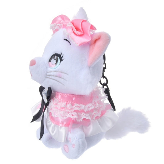 Marie die elegante Katze Plüsch Schlüsselanhänger